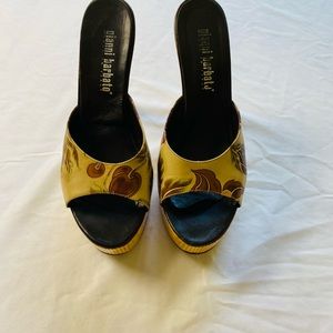 SIZE 7 GIANNI BARBATO PLATFORM SLIDES